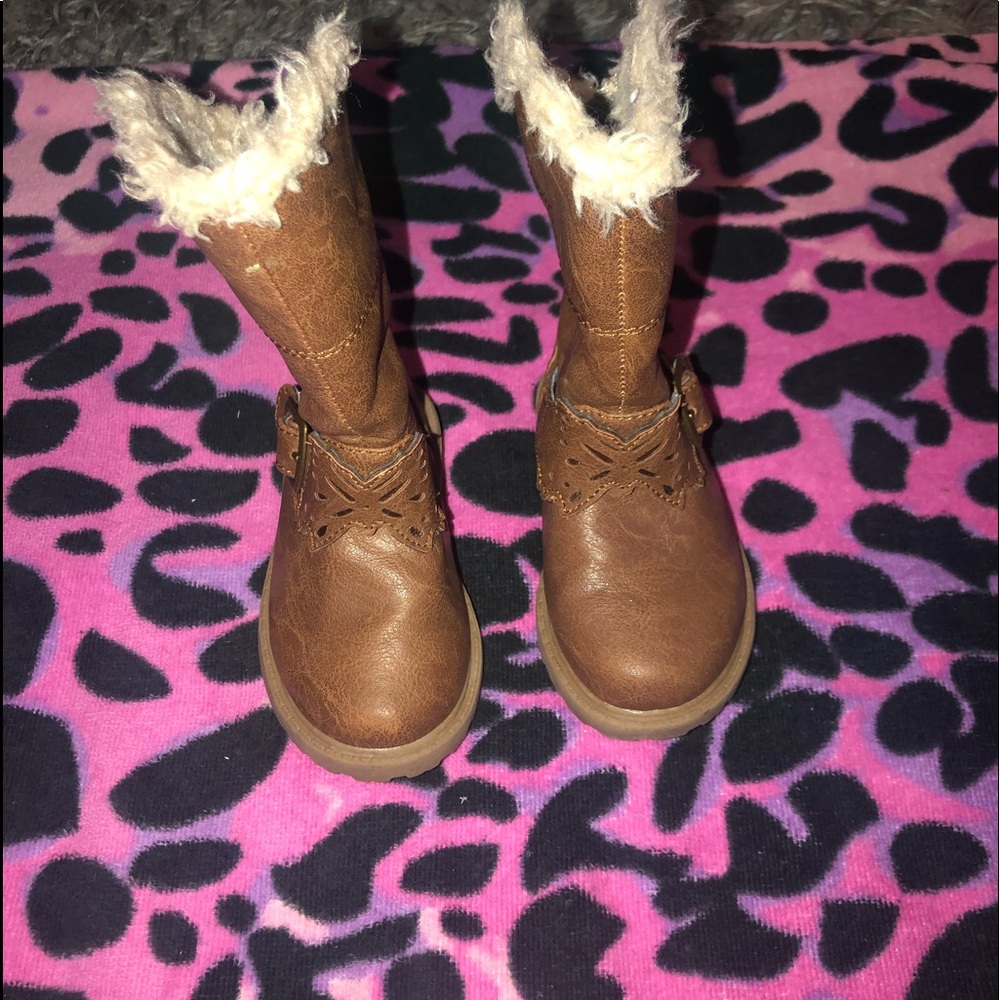 Tall tan boots